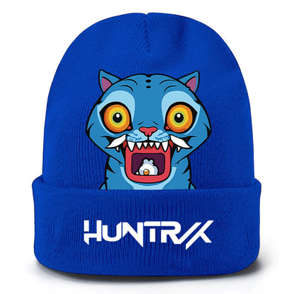 K-Pop Demon Hunters Knit Beanie Cozy Plush Lined Pull-On Hat for Spring & Winter Unisex Street Style