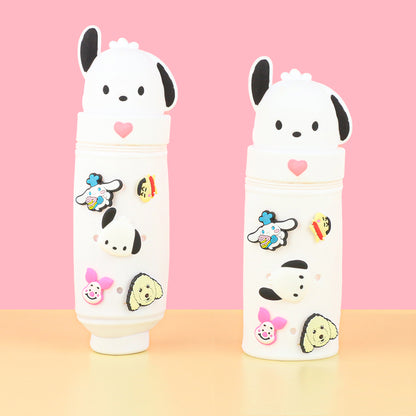 Cartoon Character Silicone Pencil Case & Desk Organizer for Kids and Students