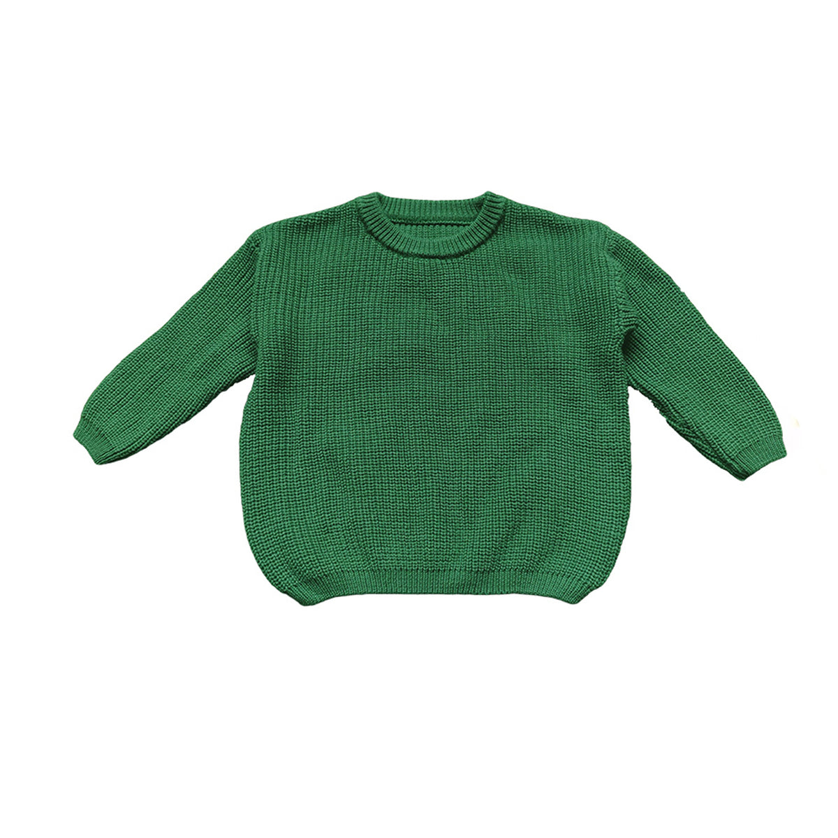 Personalized Name Knit Sweater for Babies & Kids – Custom Yarn Embroidery with Optional Crochet Decorations