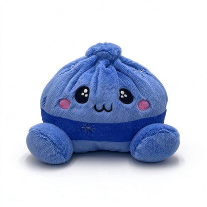 Christmas Bao Bun Plush Toys – Cute Holiday Dumpling Characters, Plush Only or with Bamboo Steamer Gift Box