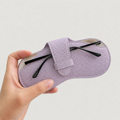 Sunglasses Case Glasses Storage Bag Eyewear Organizer Bag Premium Leather Pouch