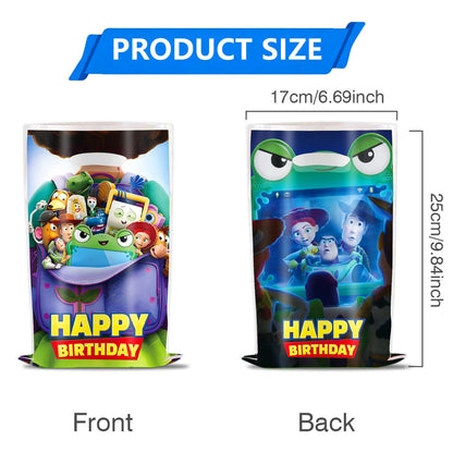 Cartoon Woody Buzz Series Birthday Party Supplies Themed Tableware and Decorations