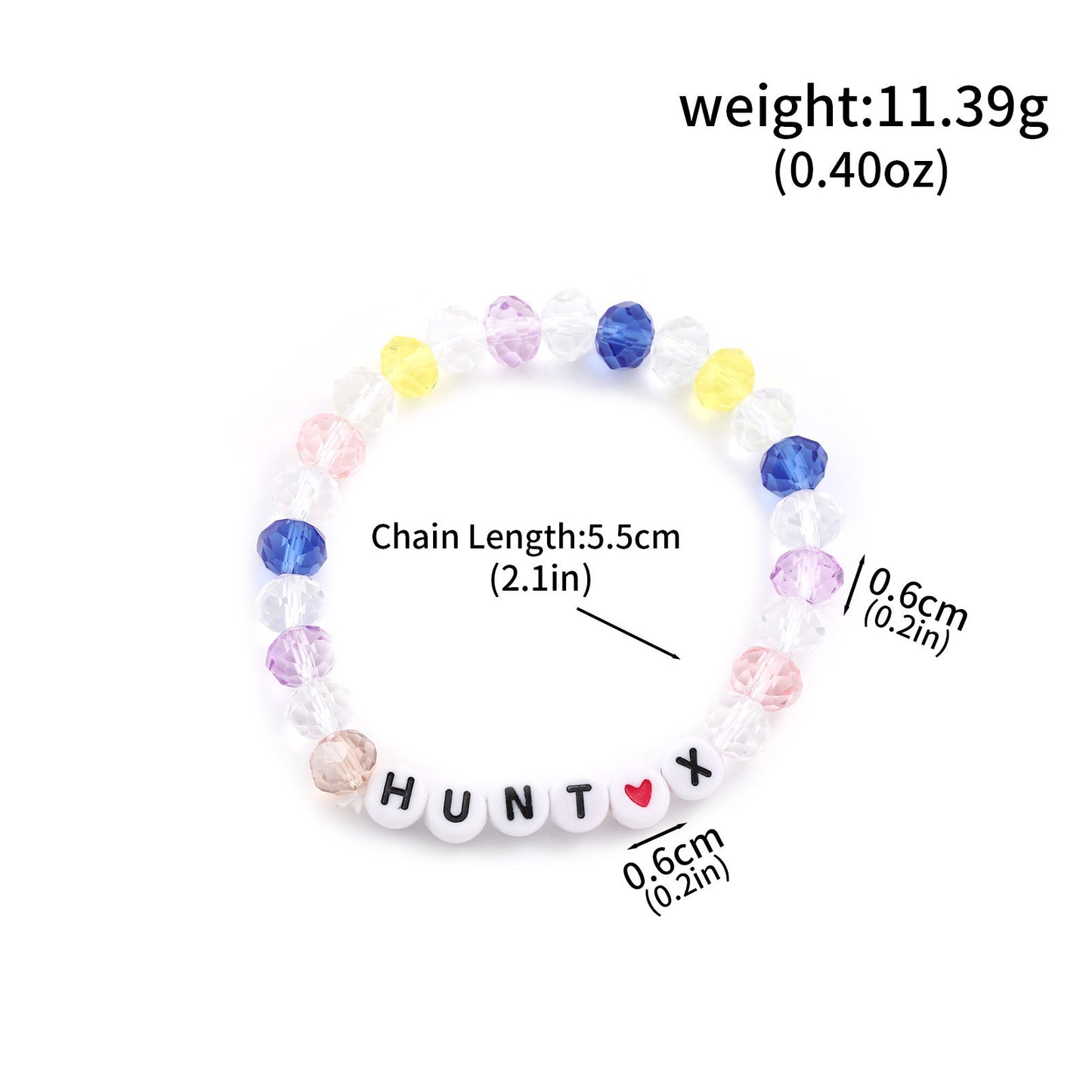K-Pop Demon Hunters Bracelet Set Mixed Metal Braided Cord & Colorful Seed Bead Bracelets