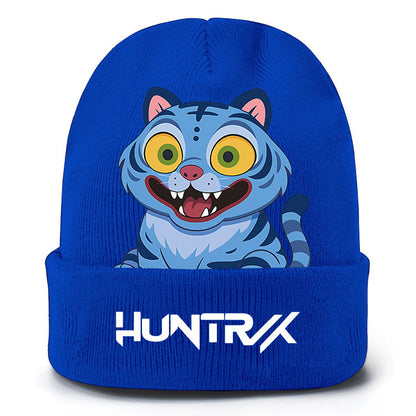 K-Pop Demon Hunters Knit Beanie Cozy Plush Lined Pull-On Hat for Spring & Winter Unisex Street Style