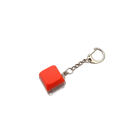Keycap Stress Relief Keychain Keyboard-Style Pendant Charm