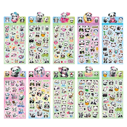 K-pop Demon Hunters Holographic Stickers Set Cartoon Designs for Journals and Scrapbooks