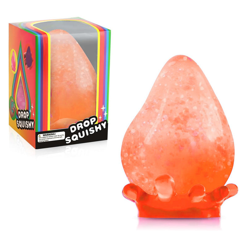 Nice Cube Teardrop Bear Toy Slow Rising Stress Relief Squeeze Toy Boxed Set