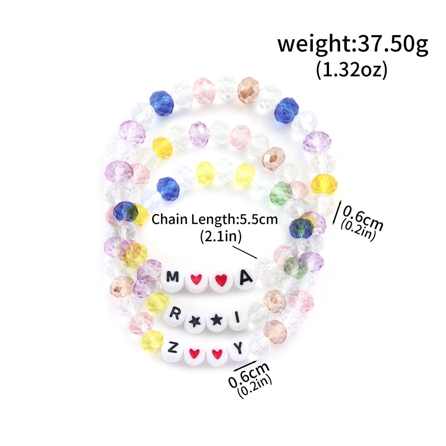 K-Pop Demon Hunters Bracelet Set Mixed Metal Braided Cord & Colorful Seed Bead Bracelets
