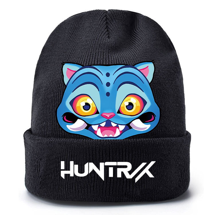 K-Pop Demon Hunters Knit Beanie Cozy Plush Lined Pull-On Hat for Spring & Winter Unisex Street Style