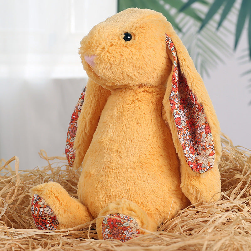 Soft Plush Bunny Rabbit Toy Classic Floppy Ears Stuffed Animal, Cuddly Gift for All Ages