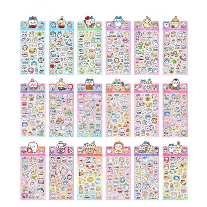 K-pop Demon Hunters Holographic Stickers Set Cartoon Designs for Journals and Scrapbooks