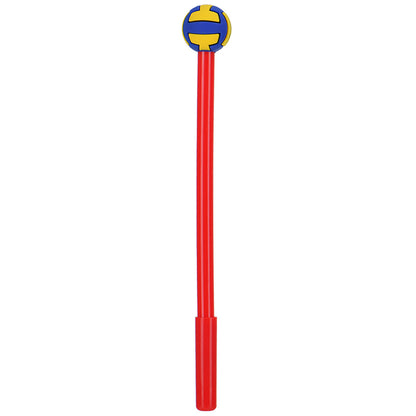 Sports Ball Silicone Top Gel Pen Black Ink Creative Ballpoint Pen