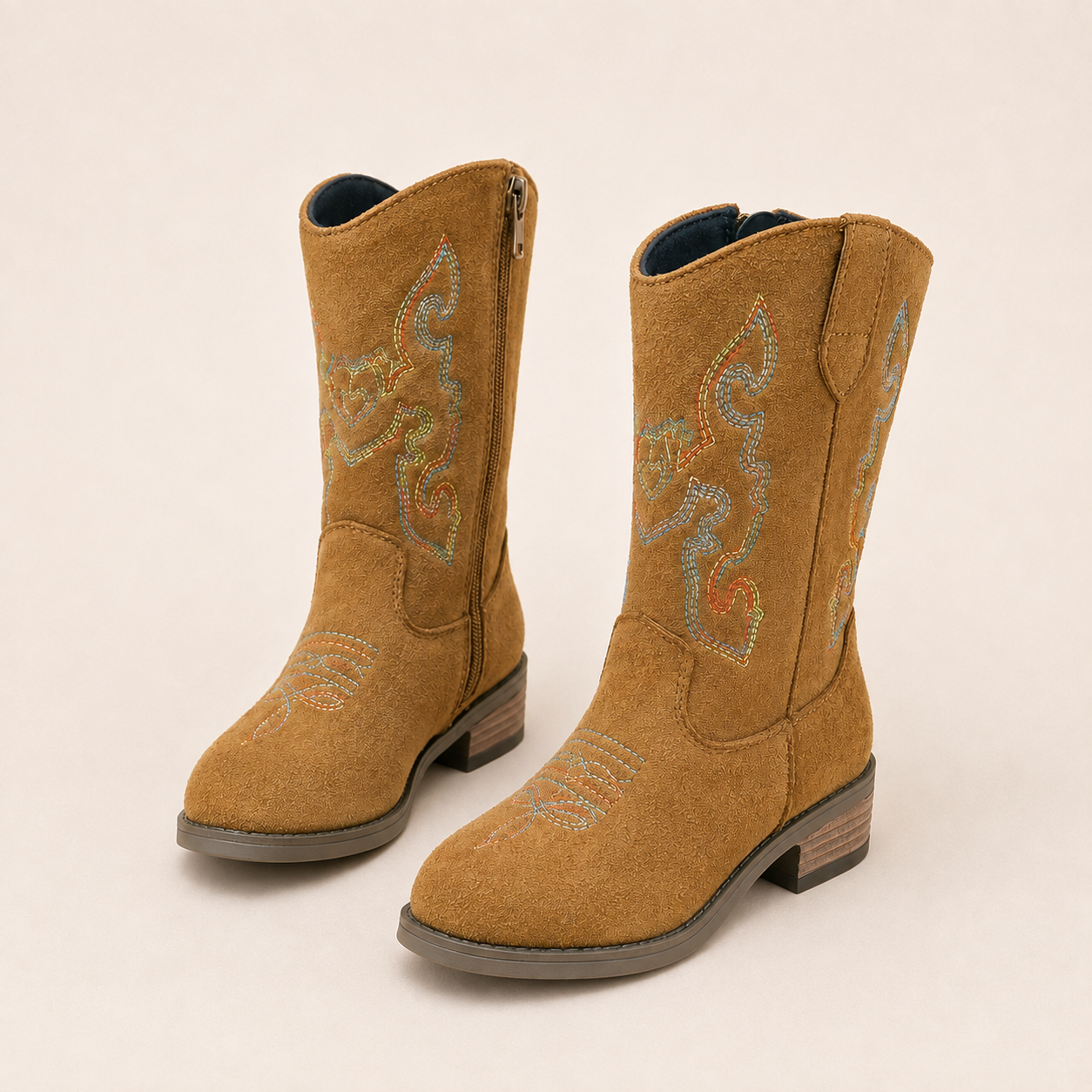 Girls Western Cowboy Boots – Glitter & Embroidered Styles
