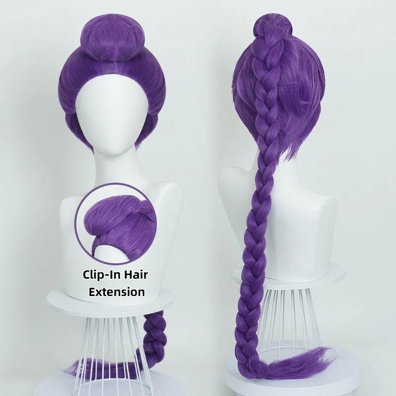 K-Pop Demon Hunters Saja Boy Group Cosplay Wig with Natural-Look Scalp | Anime Costume Wig