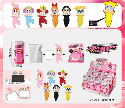 Cartoon Screen Buddy Blind Box Display Figure Set (12pcs/Box)