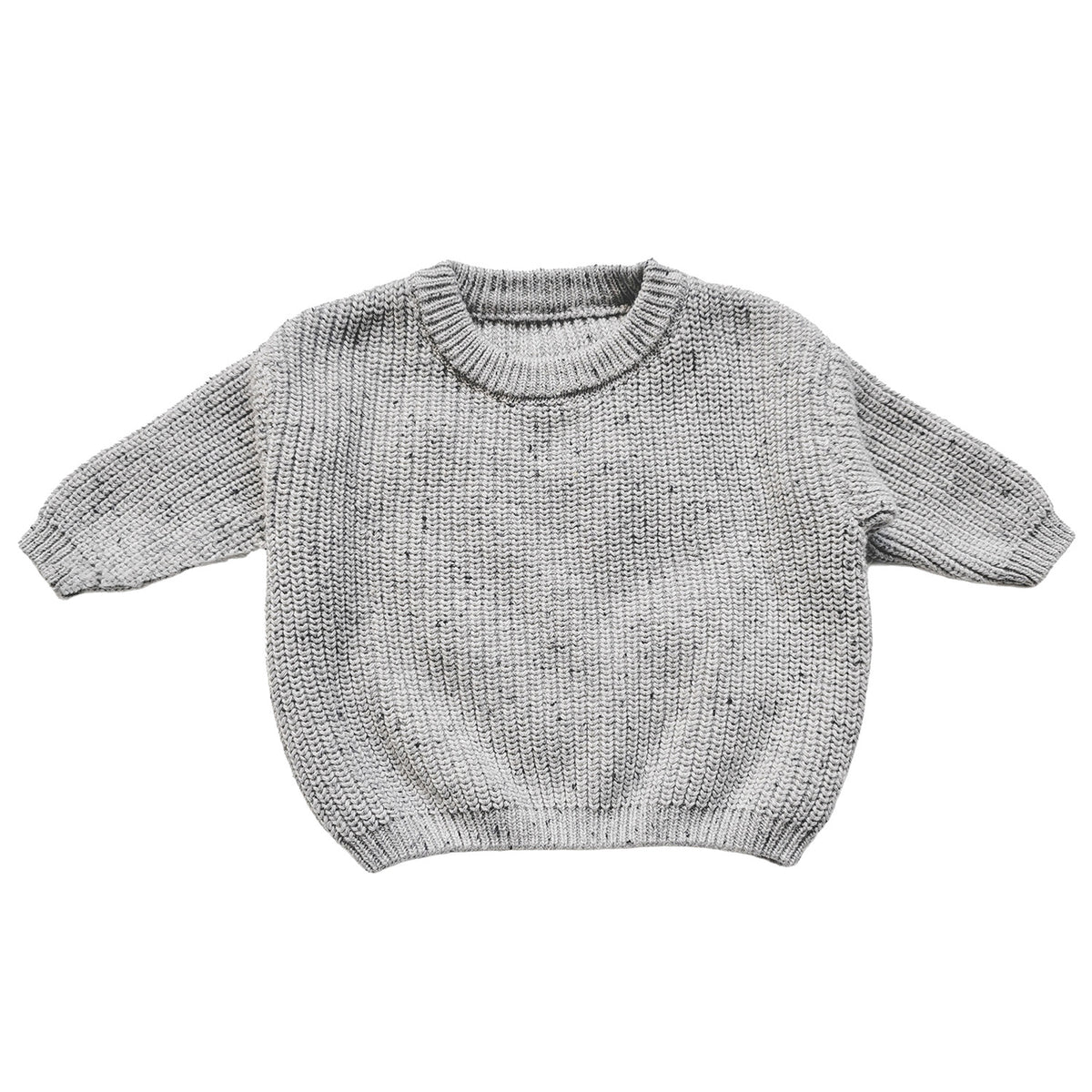 Personalized Name Knit Sweater for Babies & Kids – Custom Yarn Embroidery with Optional Crochet Decorations
