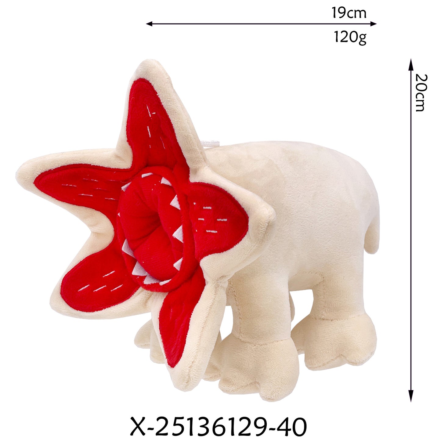 Stranger Things Demogorgon Plush Keychain Monster Flower Soft Doll Bag Charm