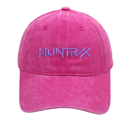 K-Pop Demon Hunter HUNTR/X Embroidered Washed Baseball Cap – Unisex Casual Hat
