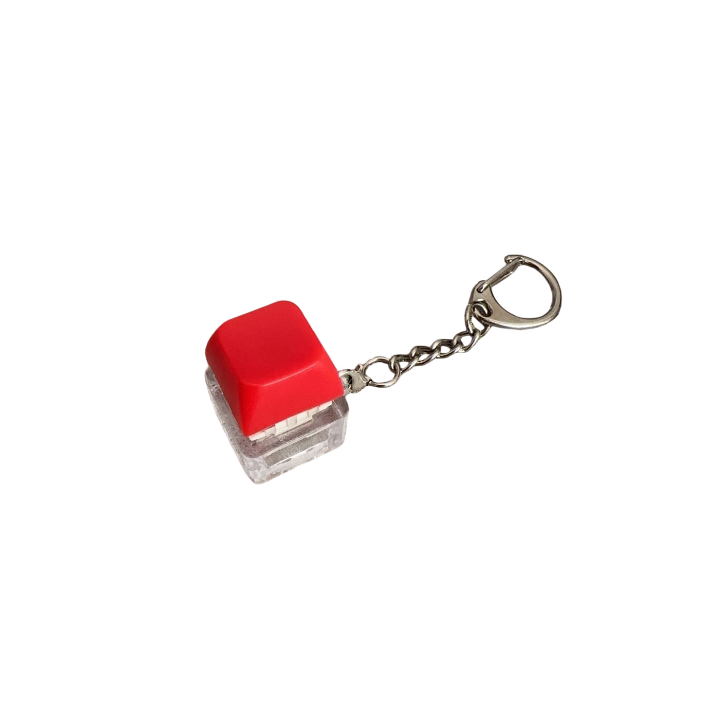 Keycap Stress Relief Keychain Keyboard-Style Pendant Charm