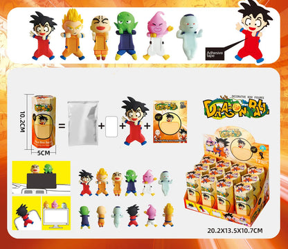 Cartoon Screen Buddy Blind Box Display Figure Set (12pcs/Box)