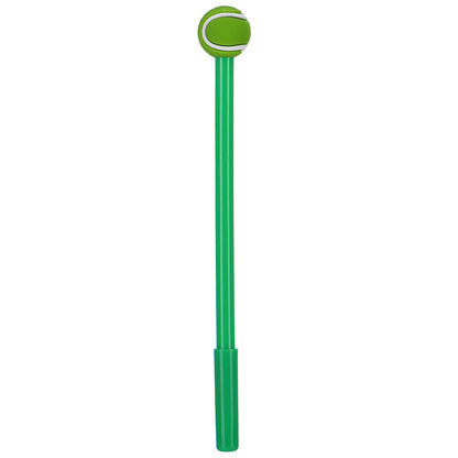 Sports Ball Silicone Top Gel Pen Black Ink Creative Ballpoint Pen