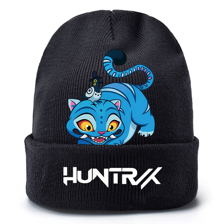 K-Pop Demon Hunters Knit Beanie Cozy Plush Lined Pull-On Hat for Spring & Winter Unisex Street Style