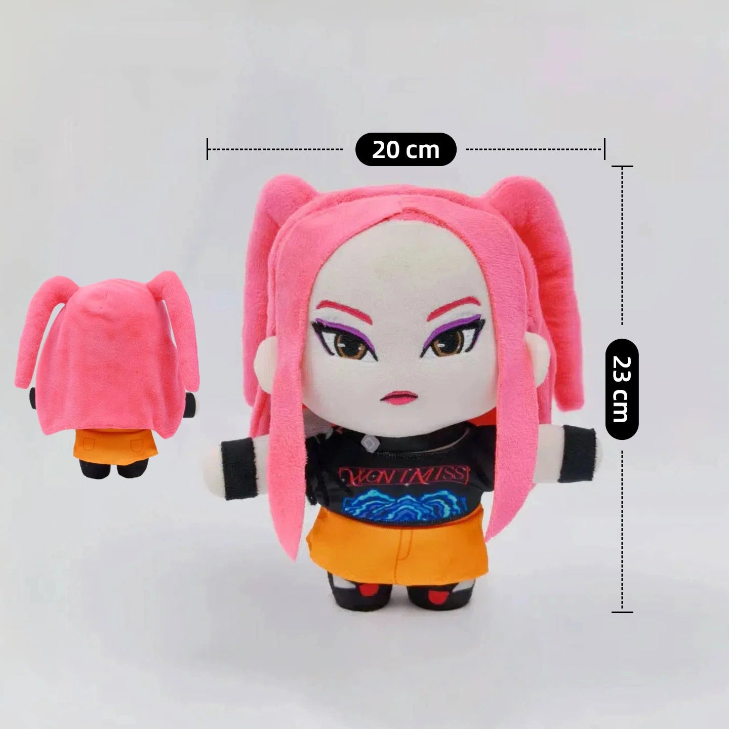 Kpop Demon Hunters x Gaza Boys Tiger Plush Toy – Cute Collectible Stuffed Doll