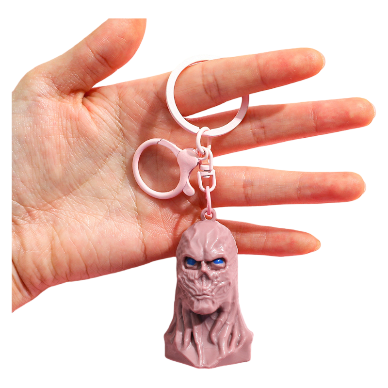 Stranger Things Supernatural TV-Inspired Retro Sci-Fi Character Silicone Keychain