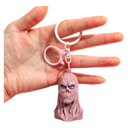 Stranger Things Supernatural TV-Inspired Retro Sci-Fi Character Silicone Keychain