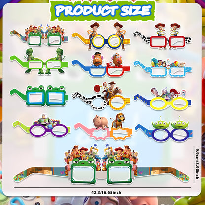 Cartoon Woody Buzz Series Birthday Party Supplies Themed Tableware and Decorations