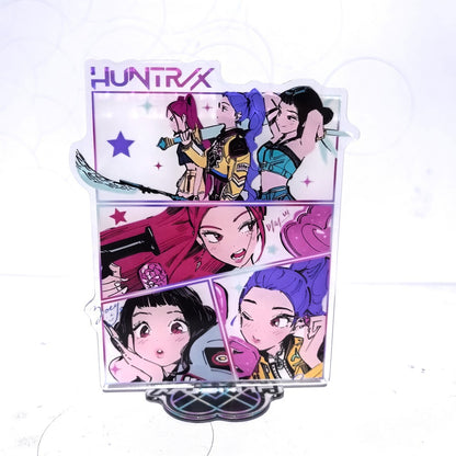K-Pop Demon Hunters Acrylic Standee Desktop Decoration Trendy Merchandise