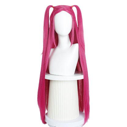 K-Pop Demon Hunters Saja Boy Group Cosplay Wig with Natural-Look Scalp | Anime Costume Wig