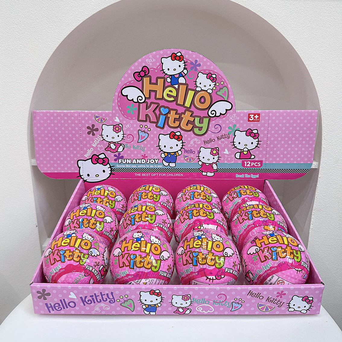 Cartoon Blind Capsule Toy Box Set of 12, Surprise Collectible Figures & Keychains