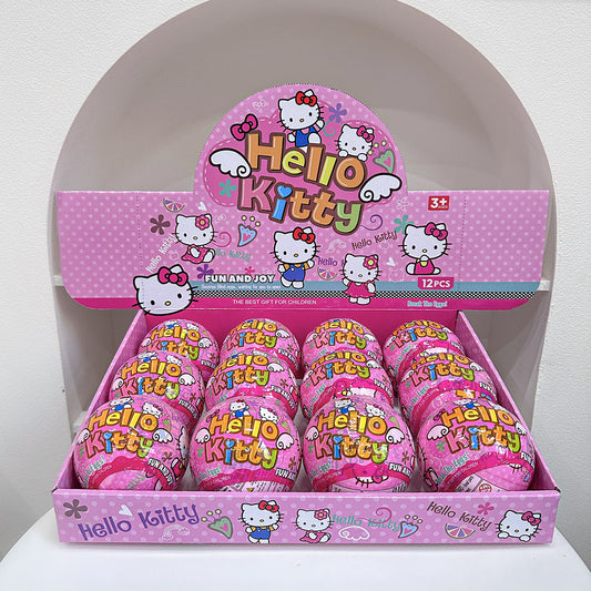 Cartoon Blind Capsule Toy Box Set of 12, Surprise Collectible Figures & Keychains