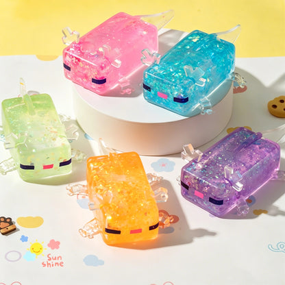 Cute Colorful Axolotl Squishy Soft Squeeze Stress Relief Fidget Toy