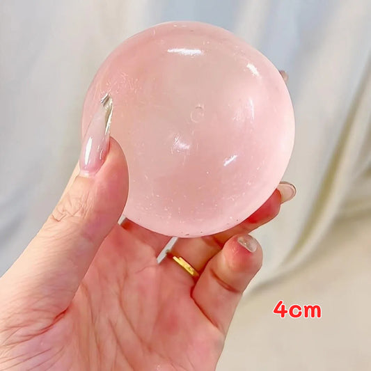 Squishy Ball Stress Relief Toy Soft Maltose Filling Coconut Oil Soap-Like Texture