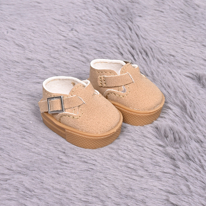 Birken-Style Doll Sandals for Labubu Gen 1 / 2 / 3 – Mini Doll Shoes Accessory