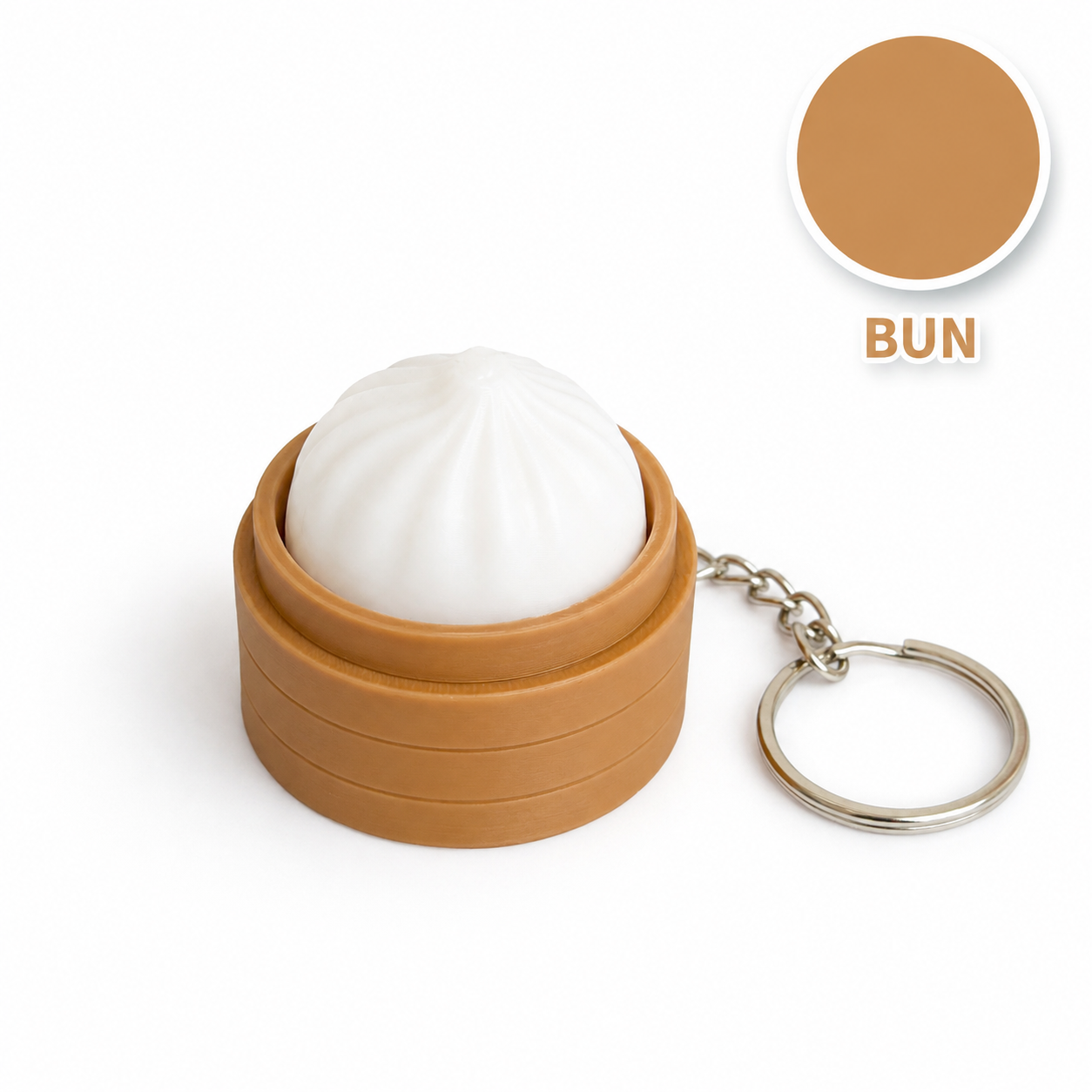 Cute Mini Clicker Fidget Keychains – 3D Printed Stress Relief Toys