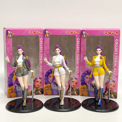 Demon Hunter Rumi Action Figure K-POP Inspired Desk Display Collectible (Blister Pack)