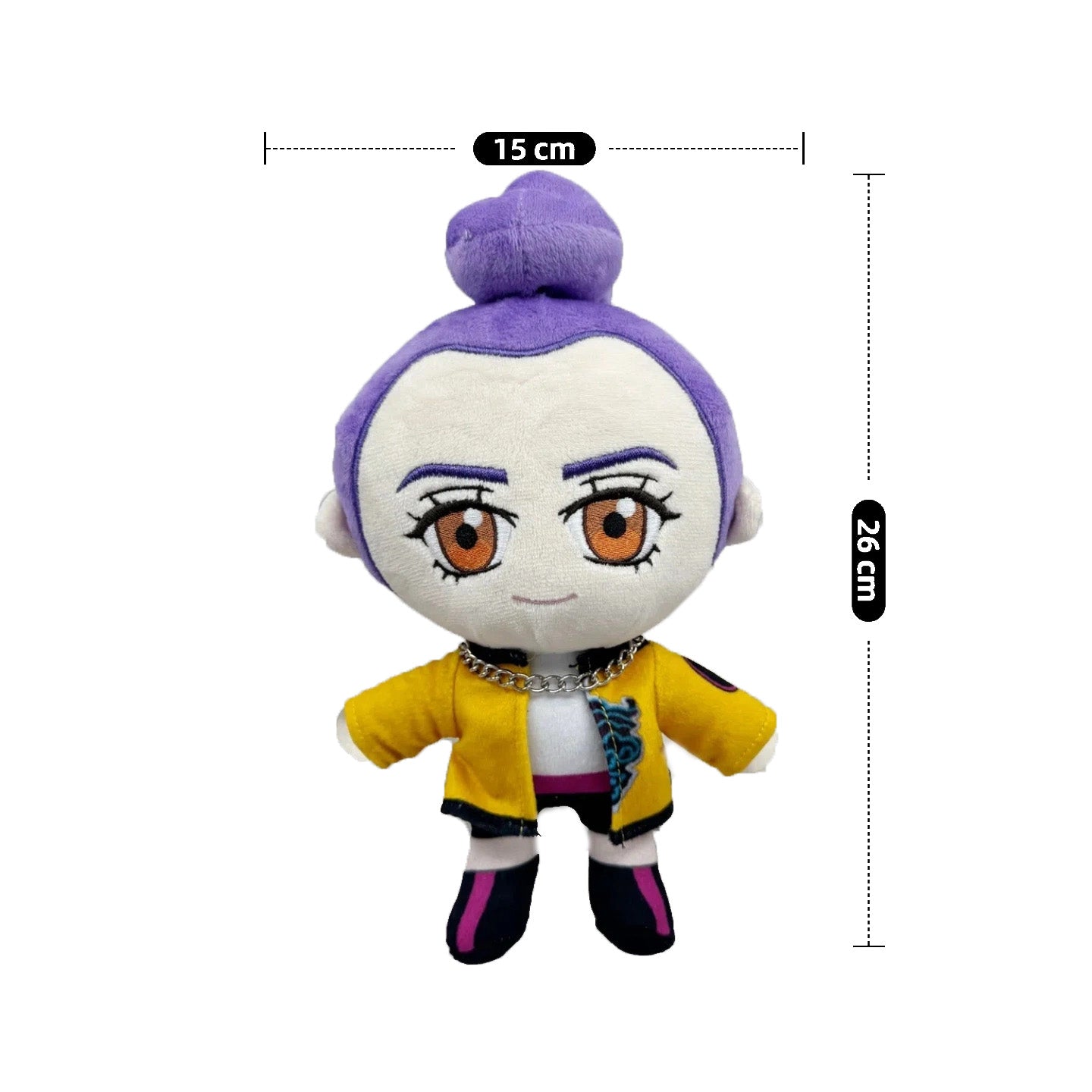 Kpop Demon Hunters x Gaza Boys Tiger Plush Toy – Cute Collectible Stuffed Doll
