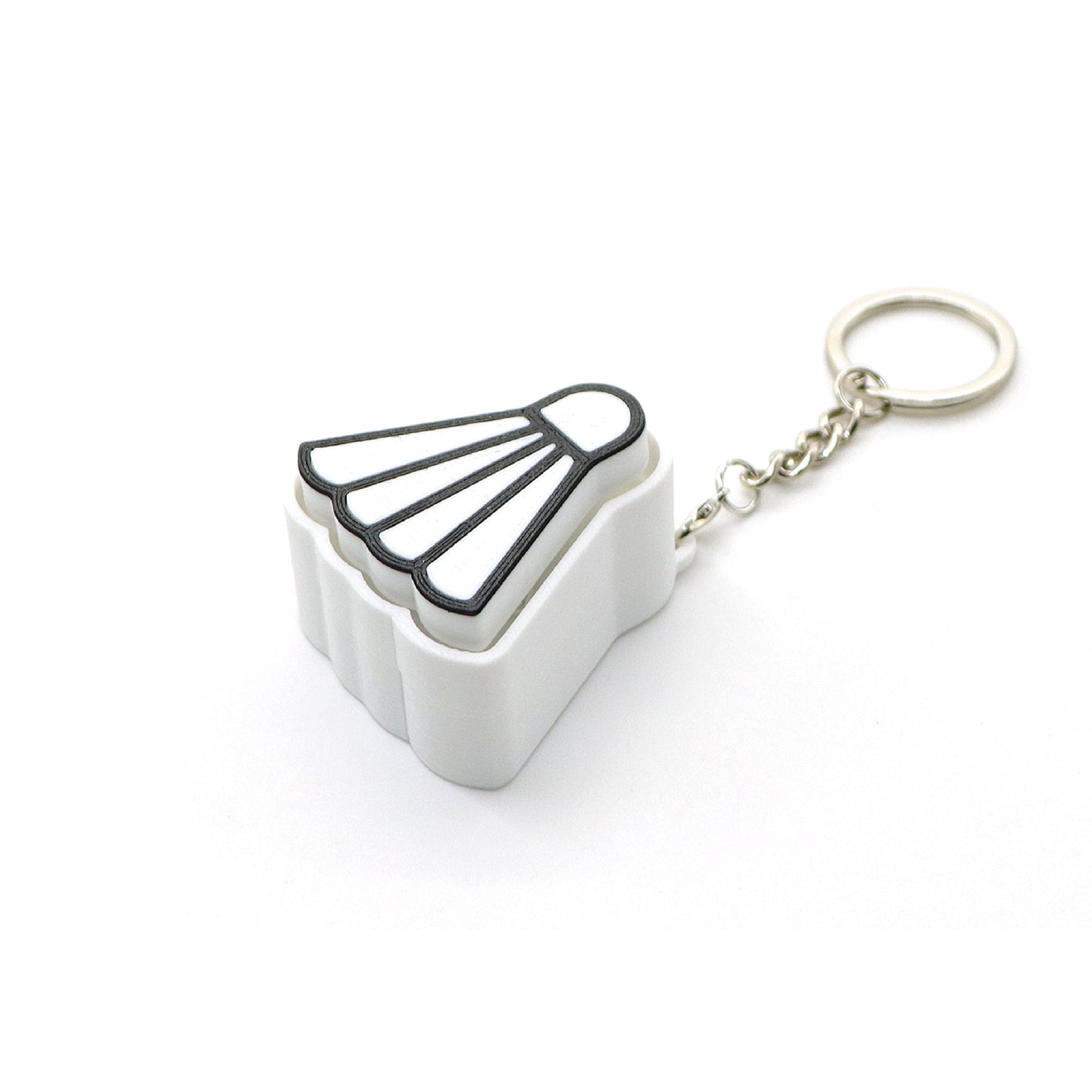 3D Printed Clicker Ball Keychain Stress Relief Fidget Pendant