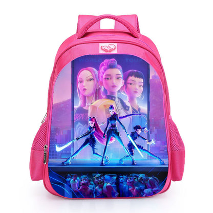 Kpop Demon Hunters Backpack – Kids & Adults, Large Capacity, Small/Medium/Large Sizes
