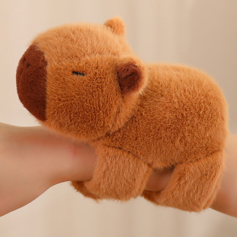 Plush Animal Slap Bracelets – Capybara, Panda & More