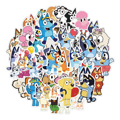 50Pcs Cartoon Character Stickers Waterproof Cartoon Decals for Laptop Phone & Water Bottle