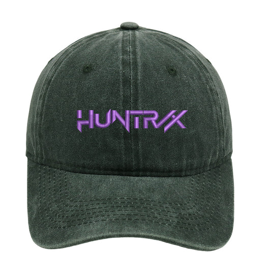 K-Pop Demon Hunter HUNTR/X Embroidered Washed Baseball Cap – Unisex Casual Hat