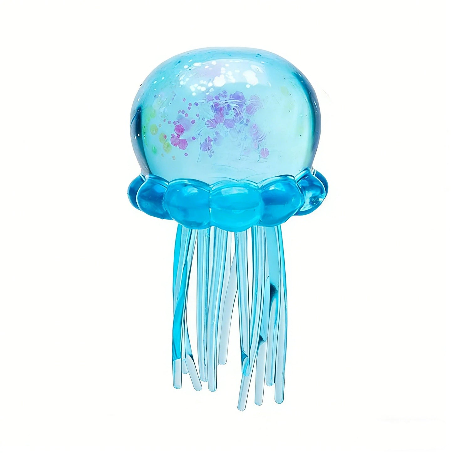 Glitter Jellyfish Toy Slow Rising Stress Relief Squeeze Toy Boxed Set