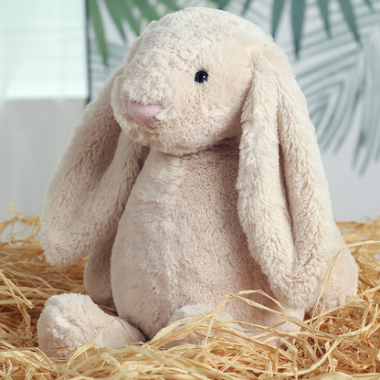 Soft Plush Bunny Rabbit Toy Classic Floppy Ears Stuffed Animal, Cuddly Gift for All Ages