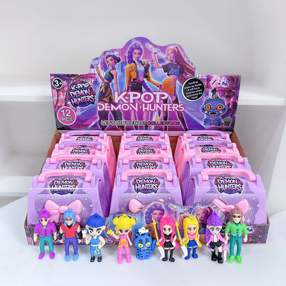 K-Pop Demon Hunter Handbag-Style Blind Box Keychain Soft PVC Figure Charm