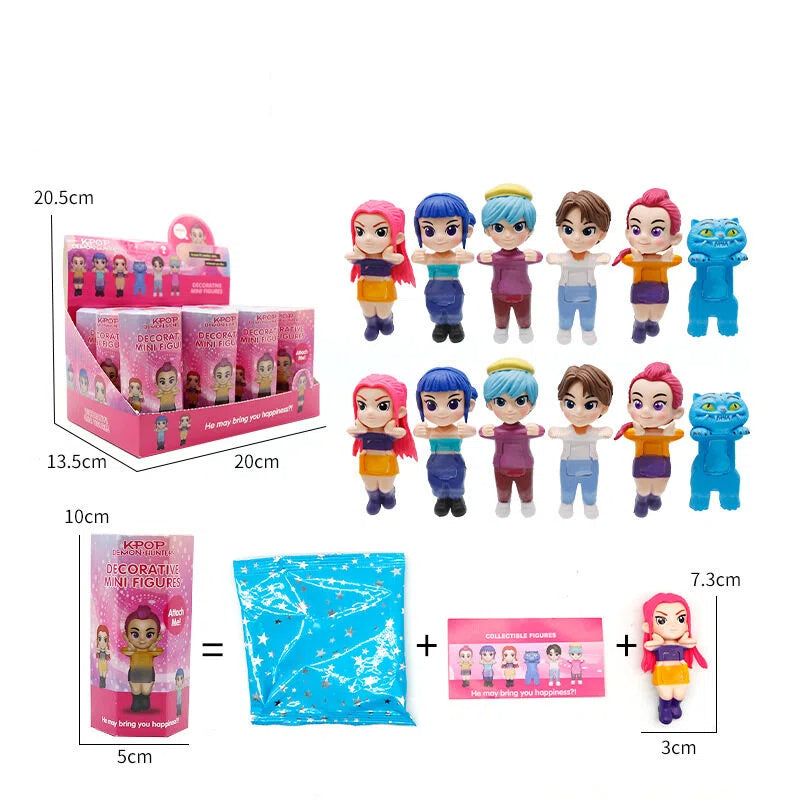 K-Pop Demon Hunters Angel Lying Figure Blind Box – Creative Desk Toy, Phone & Monitor Decoration Collectible