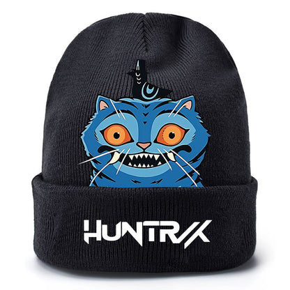 K-Pop Demon Hunters Knit Beanie Cozy Plush Lined Pull-On Hat for Spring & Winter Unisex Street Style